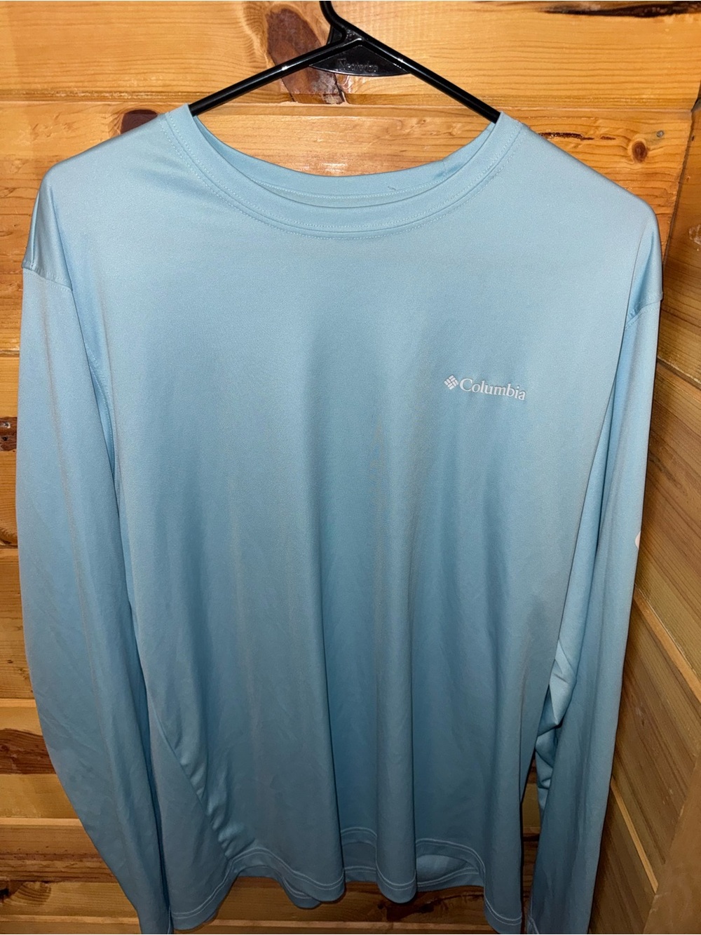 Columbia Women’s Long-Sleeve Performance Tee — Light Blue